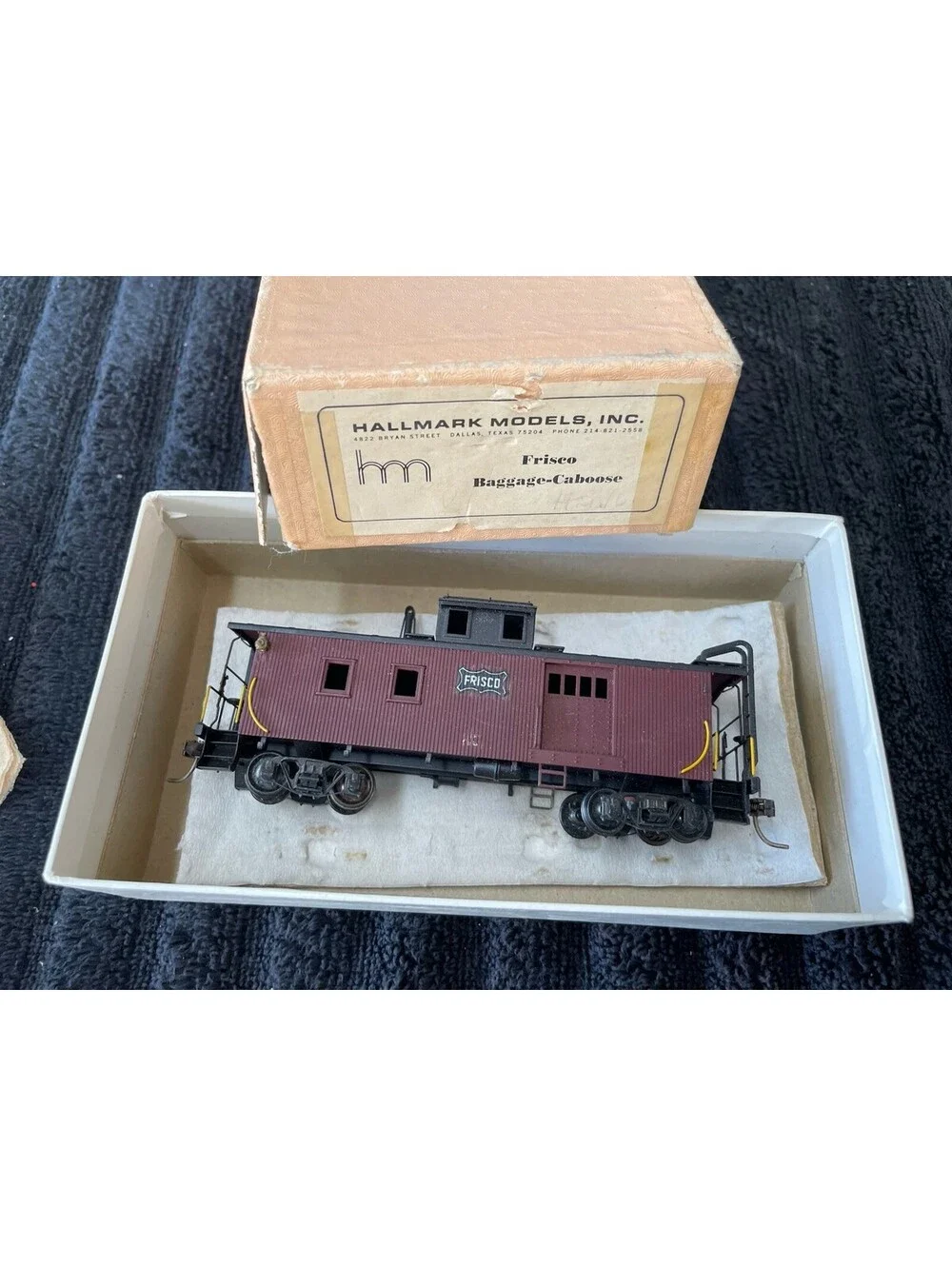 Hallmark Frisco Baggage-Caboose Model